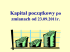 III. Zasady ustalania kapitału początkowego III. Zasady ustalania kapitału początkowego