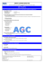 MSDS - AGC e