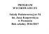 Szkolny program wychowawczy - Szkoła Podstawowa nr 54 w