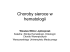 Choroby sieroce w hematologii