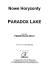 PARADOX LAKE pressbook