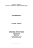 Autoreferat - Wydział Biologii i Ochrony Środowiska