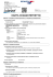 Material Safety Data Sheet
